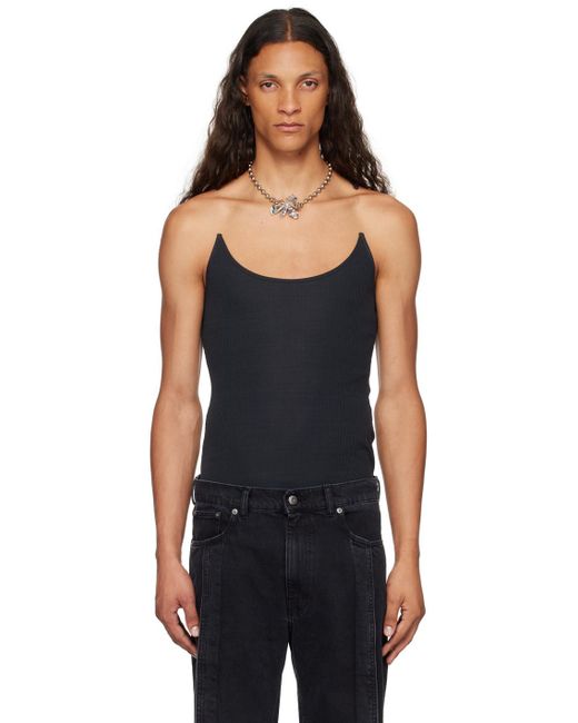 Y. Project Black Invisible Strap Tank Top for men