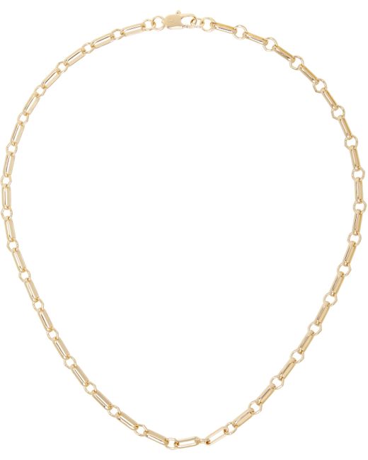 Laura Lombardi ゴールド Bar Chain ネックレス Metallic
