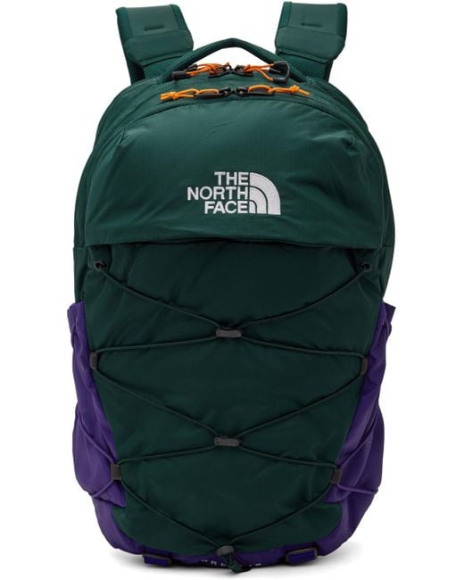 The North Face Green & Blue Borealis Backpack for men