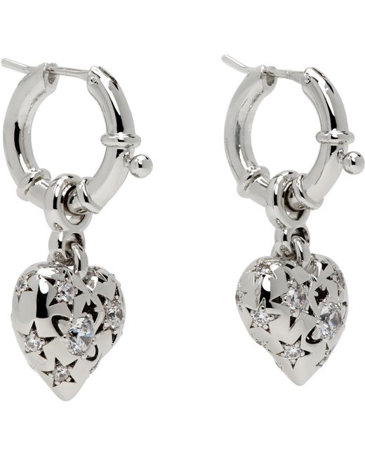 Boucles D'Oreilles Lee Vivienne Westwood en coloris White
