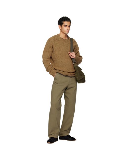 A.P.C. Green Khaki Maiko Satchel for men