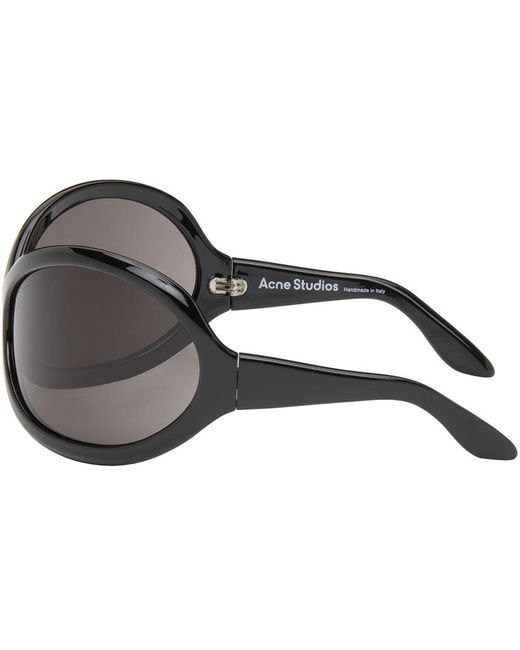 Acne Gray Black Arcturus Sunglasses for men