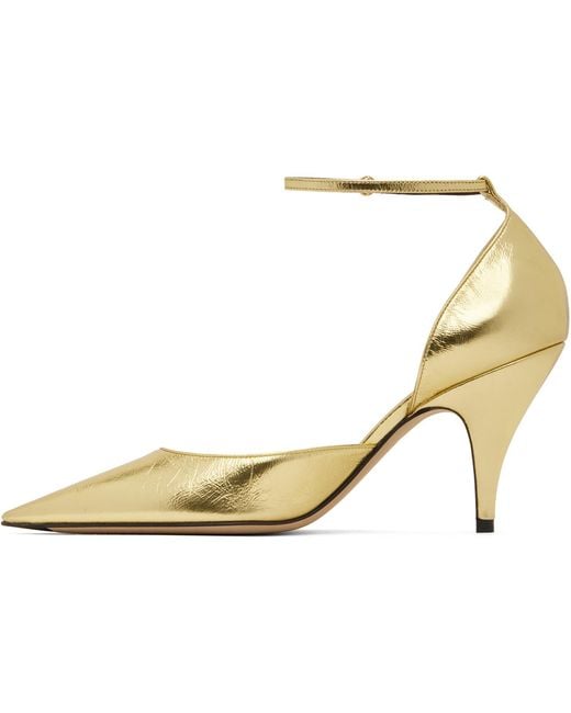 The Row Black Liisa D'Orsay Heels