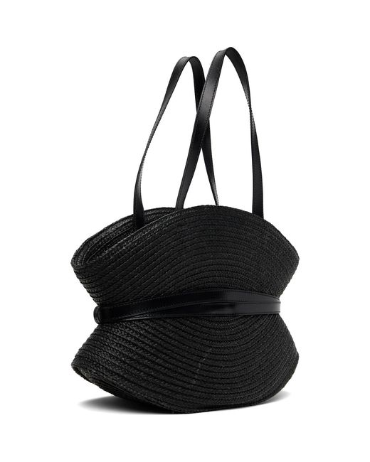 Balmain Black Medium Shuffle Bag