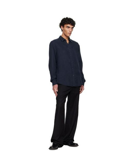Hope Blue Regular Fit Shirt for men