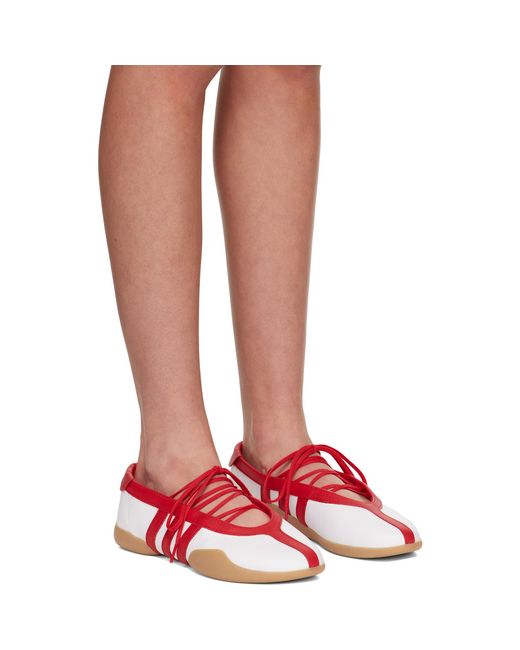 Adidas Originals Red Taekwondo Mei Sneakers