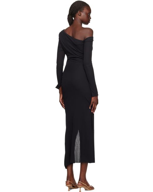 Bec & Bridge Black Bec + Bridge Monette Asym Maxi Dress
