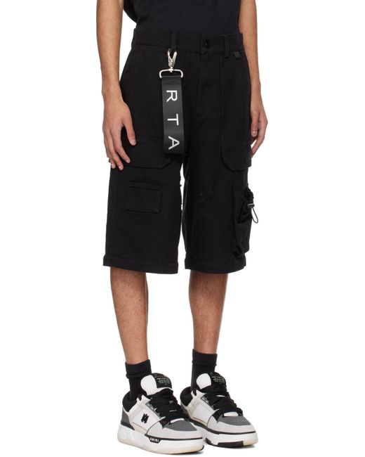 Pantalon cargo noir à poches RTA pour homme en coloris Black