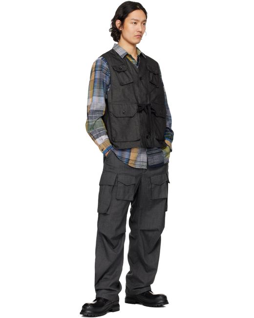 メンズ Engineered Garments グレー Fa カーゴパンツ Black