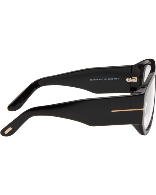Lunettes Bronson Noires À Verres Anti-Lumière Bleue Tom Ford en coloris Black