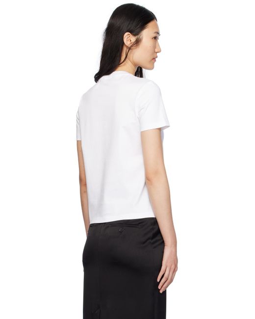 Lanvin White Embroidered T-shirt