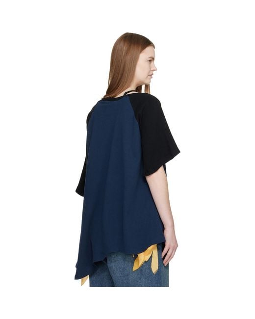Undercover Blue Uc1E8805-2 'Perfect Day' T-Shirt