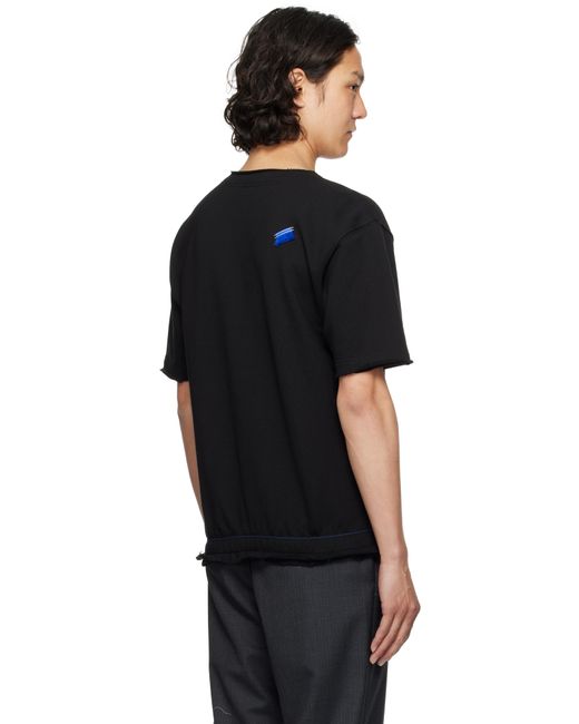 ★ADERERROR★ Half Sleeve Sweatshirt Product. 36 Turquoise Blue Stad Product. 36 Hoodie by ADER error on Sale