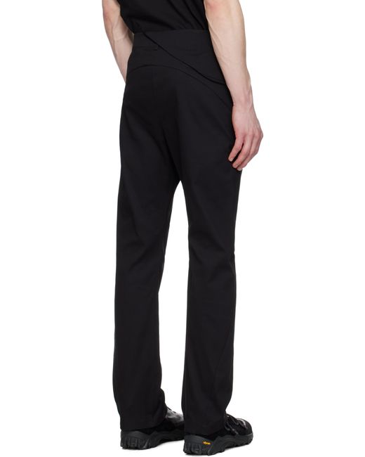 Post Archive Faction PAF Black 8.0 Right Technical Trousers for men