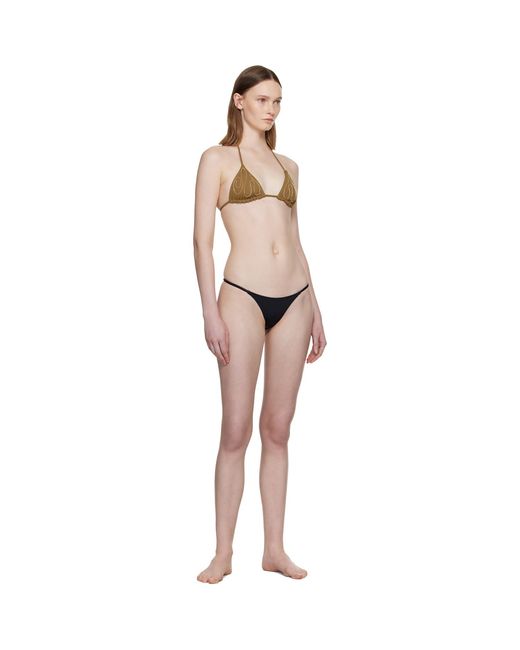 Paloma Wool Black Sharpie Bikini Top