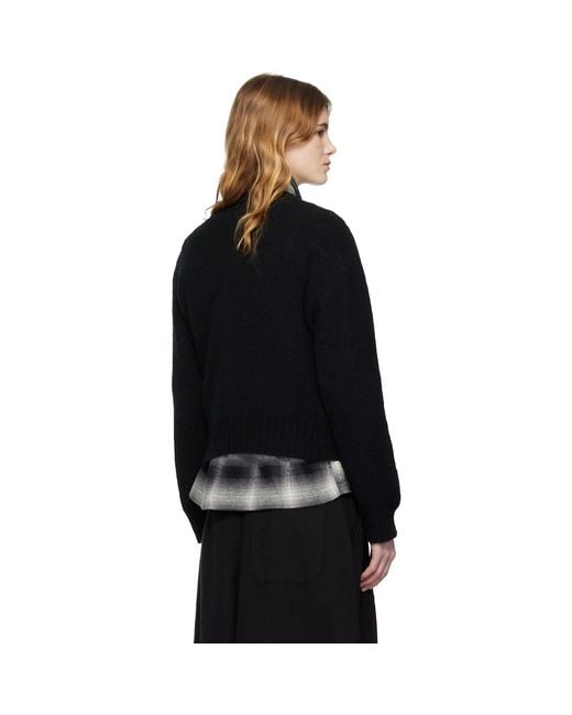 YMC Black Jets Sweater