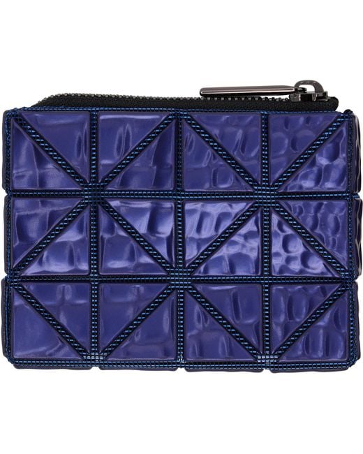 Issey Miyake Blue Cassette Wallet