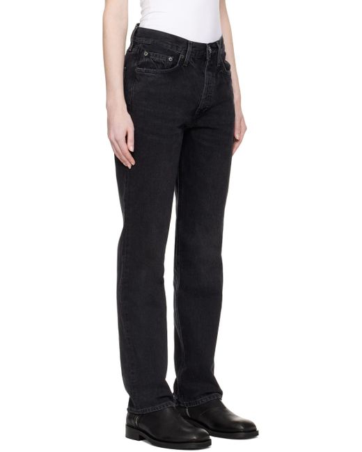 Agolde Black Ae Lana Jeans