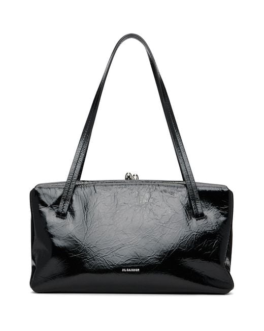 Jil Sander Black Goji Pillow Small Bag