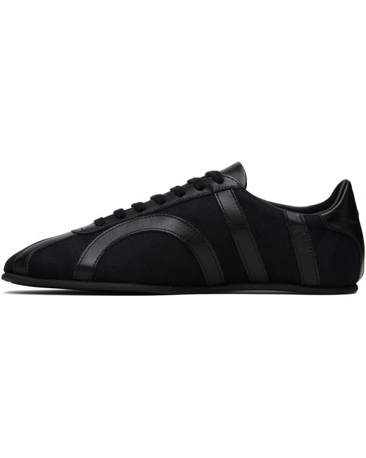 Totême  Black Canvas Sneakers