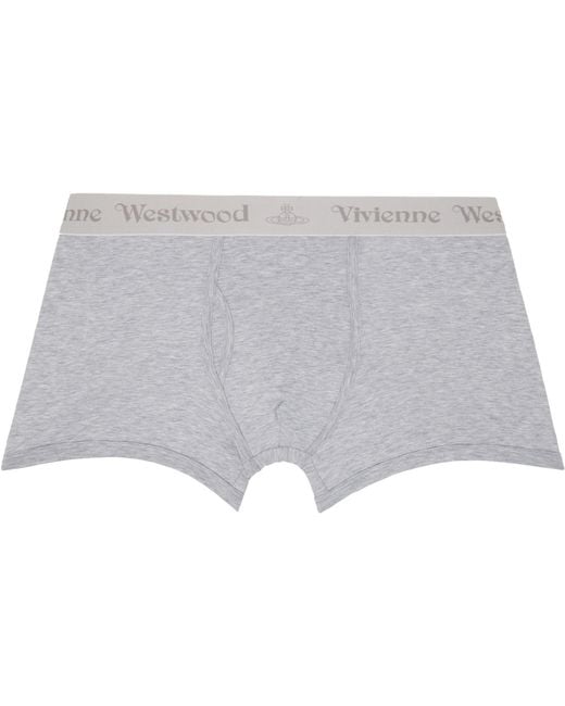 Vivienne Westwood Black Three-Pack Cotton Boxer Briefs for men