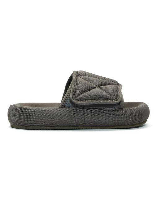 Yeezy Gray Grey Nylon Slipper Sandals for men
