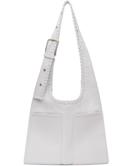 ホワイト スタッズ ハンドバッグ　gimaguas フランス　イタリア Woman Bags – Gimaguas
