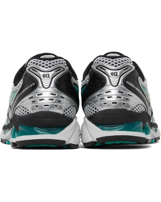 メンズ Asics ホワイト＆ブルー Gel-Kayano 14 スニーカー Black