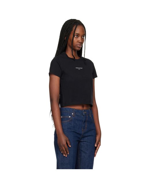 Maison Kitsuné Black Paris' Baby T-Shirt