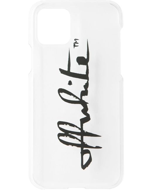 Off-White c/o Virgil Abloh Transparent Logo Iphone 11 Pro ...