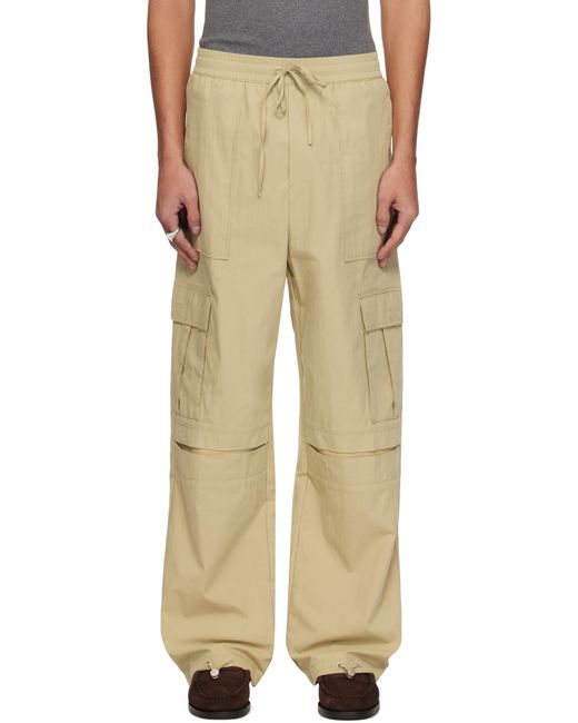 メンズ Carrera ベージュ Vila Light リップストップ ラウンジパンツ Natural