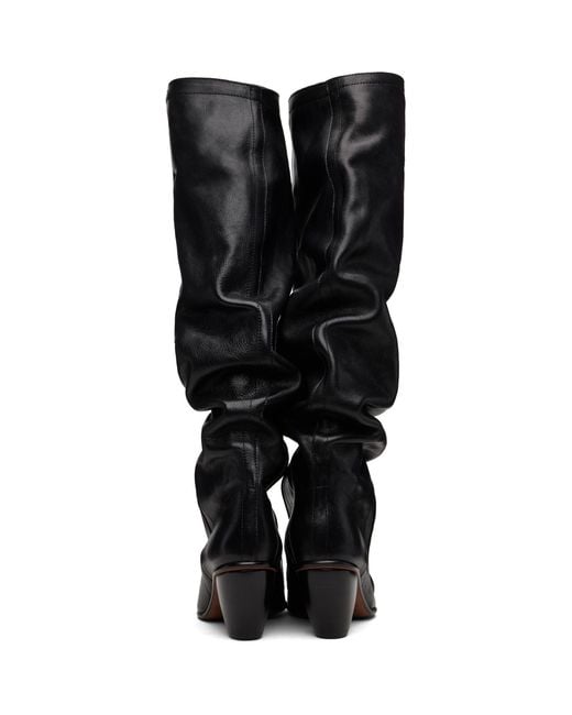 Vivienne Westwood Black River Tall Boots
