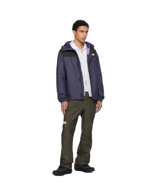 The North Face Blue Antora Rain Jacket for men