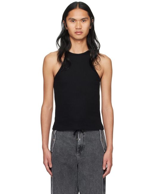 Dion Lee Black Barball Tank Top for men