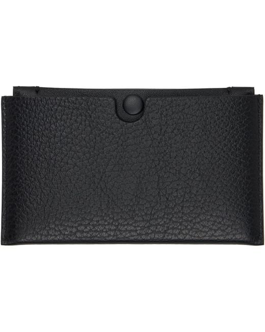 Givenchy Black Folder Card Holder for men