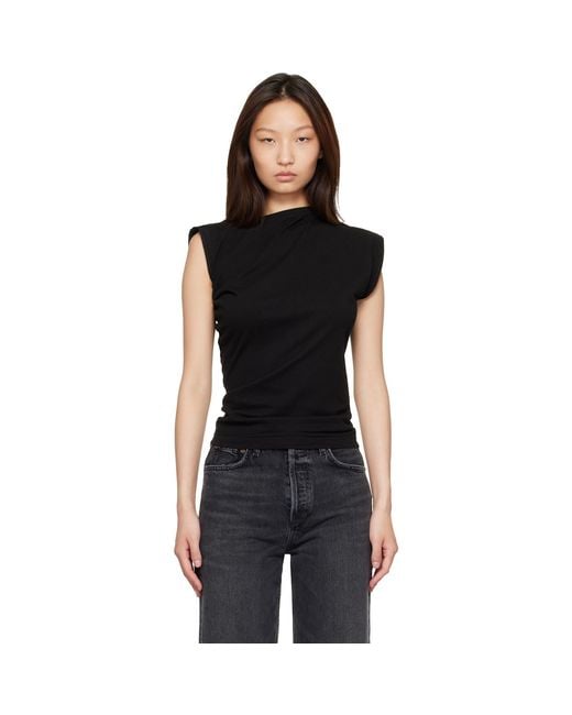 Agolde Black Beth T-Shirt