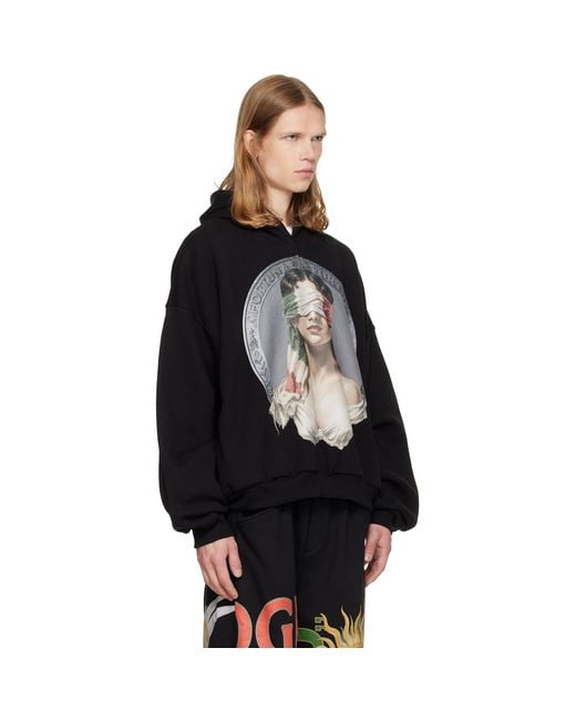 PDF Black Mi Fortuna Hoodie for men