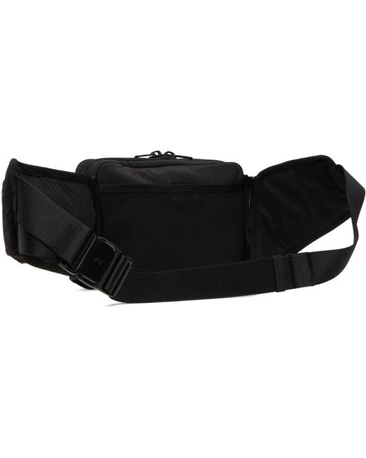 Y-3 Black Real Madrid Edition Crossbody Belt Bag for men