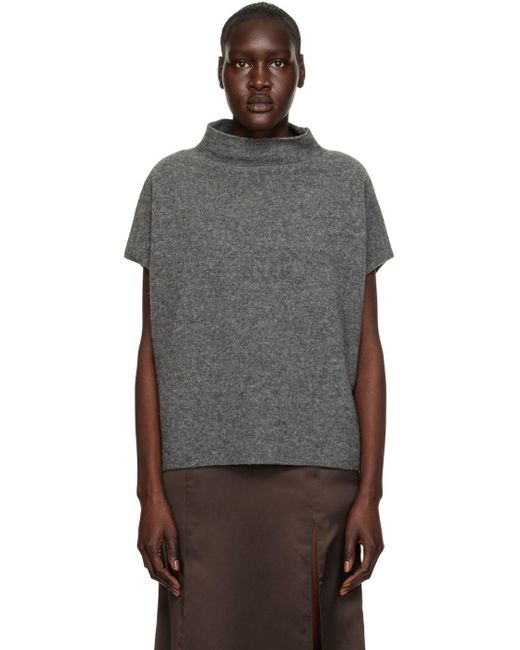 Filippa K Gray Ximena Turtlneck in Black Lyst