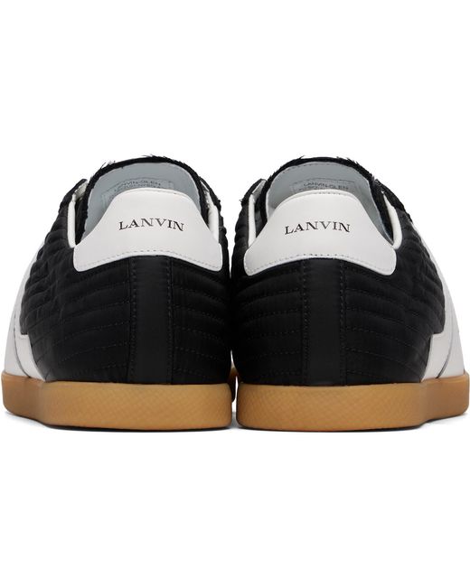 Lanvin Black Glen 2.0 Sneakers for men