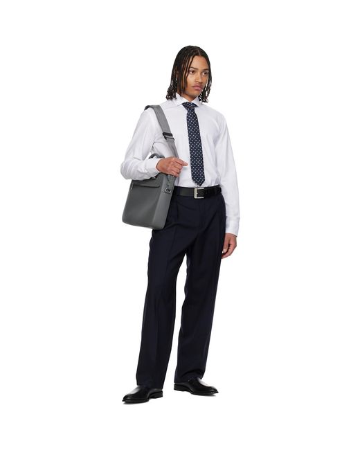 Boss Black Logo-Emed Document Briefcase for men
