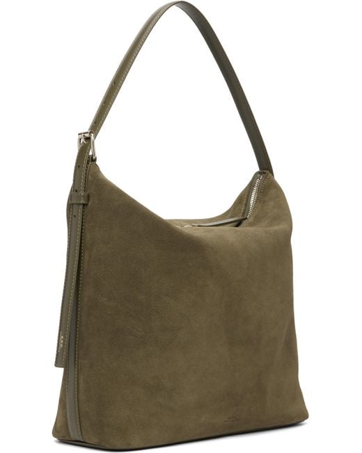 A.P.C. Green Vera Bag
