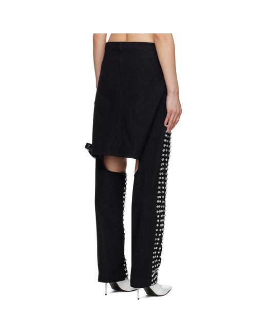 Ashley Williams Black Crystal Marley Jeans