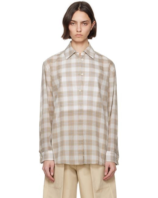 Kallmeyer Multicolor Chloé Bib Button Down Shirt