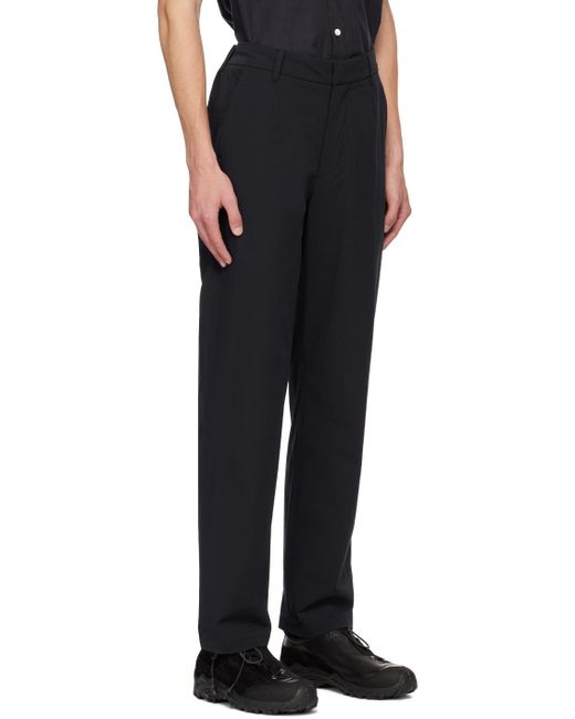 メンズ Norse Projects ネイビー Aaren トラウザーズ Black