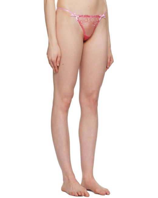 Agent Provocateur Multicolor Pink Maysie Thong