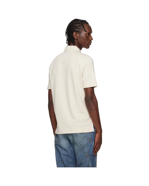 Boss Blue Off- Raglan Polo for men
