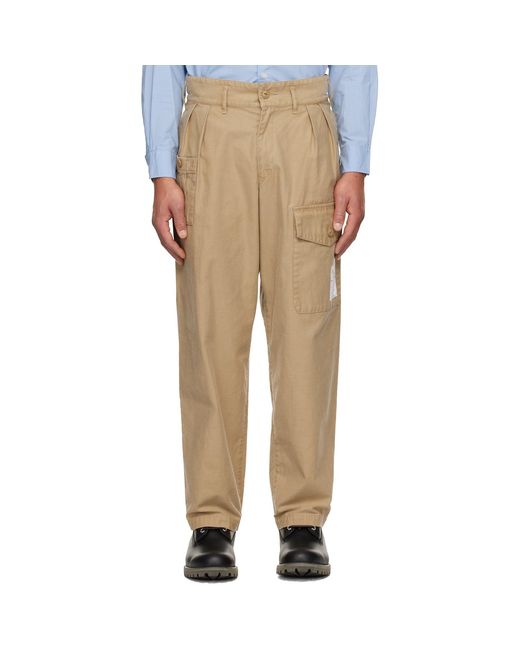Neighborhood Natural Two Tuck Cargo Pants for men
