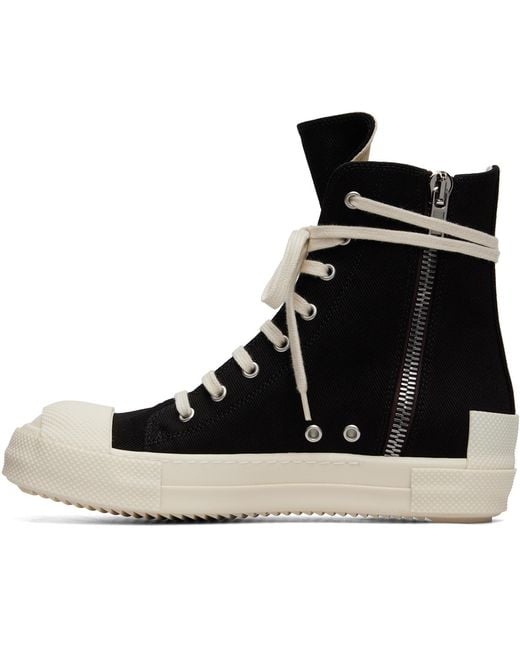 Rick Owens Black Tower Sneaks Sneakers