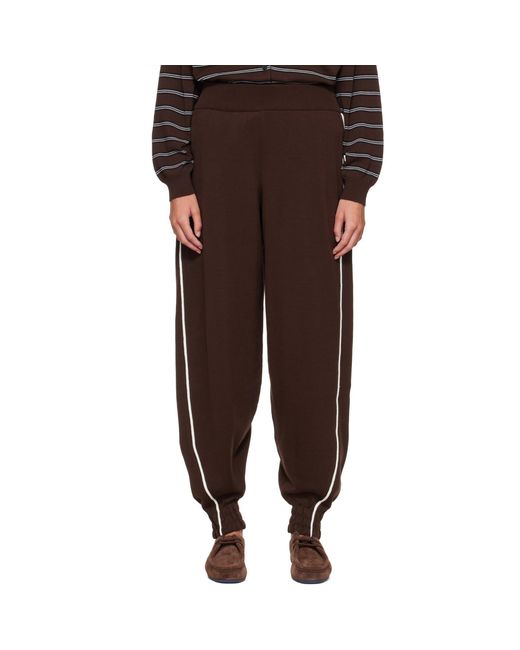 Cordera Black Organic Cotton Sporty Lounge Pants